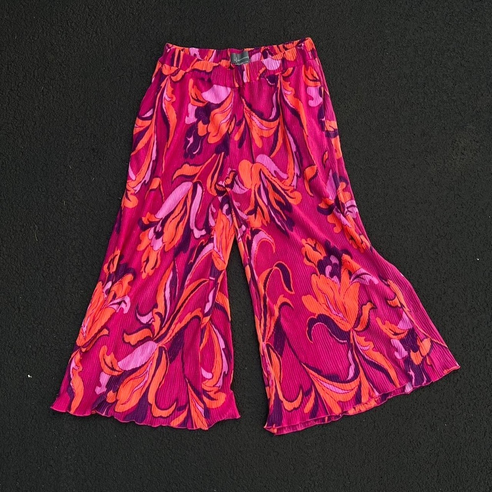 Anthropologie Morris Plisse Pajama Pants